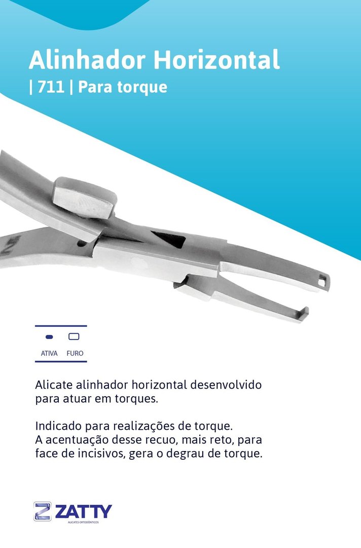 Alicate Alinhador Horizontal 711 - Zatty