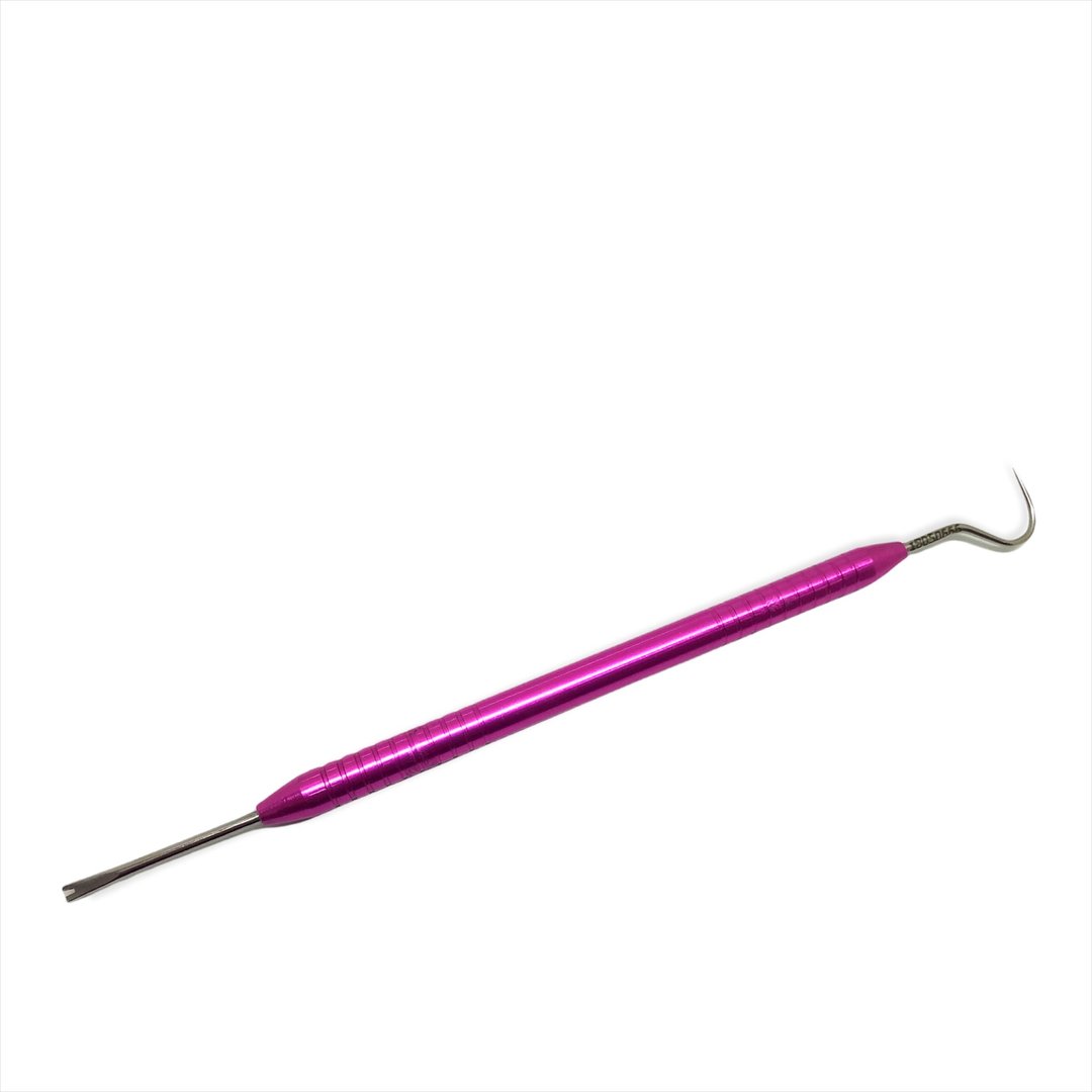 Colocador de Elástico com Sonda Rosa Y3077 - Zatty