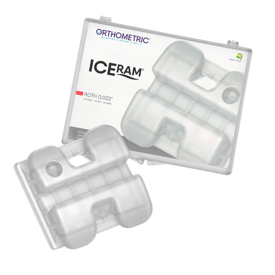 Braquete Cerâmico Iceram Orthometric