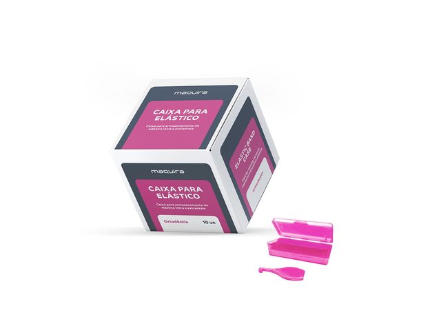 Caixa Para Elásticos Intraoral e Extraoral - Maquira