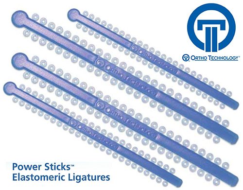 Elástico estético Stick Pearl Blue -Ortho Technology