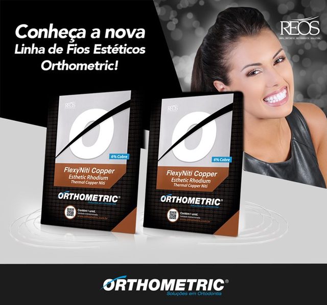 Flexy NITI Copper ALX - Arco estético Rhodium Redondo