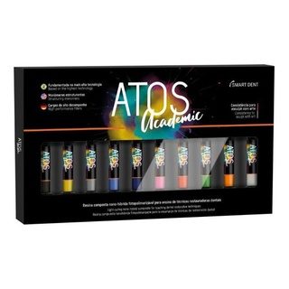 Kit Resina Atos Academic 10 Cores - Smart Dent
