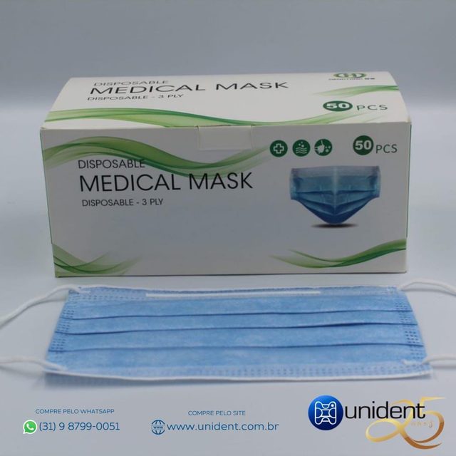 MASCARA TRIPLA - cx c/50un
