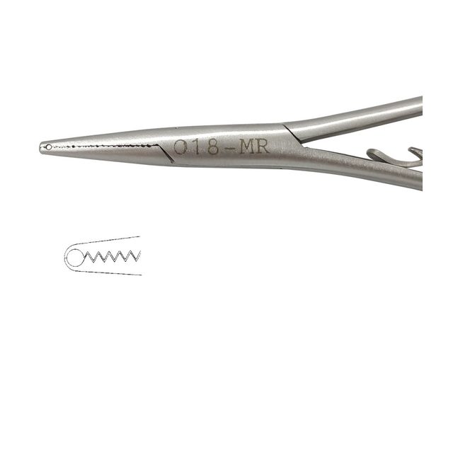 Mathieu Elastics Inserting Plier (Grooved Tip)Orthopli