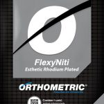 Flexy NiTi Super-Elastic Rhodium Retangular