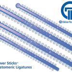 Elástico estético Stick Pearl Blue -Ortho Technology