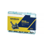 Bráquete Metálico Monobloco Roth 0,022'' c/ Gancho Nos Caninos e Pré-Molares c/ 10 Casos - EURODONTO