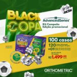 Kit Campeão Bráquete Metálico Advanced ROTH 022 + 120 Tubos + Roleta de Cores - Orthometric